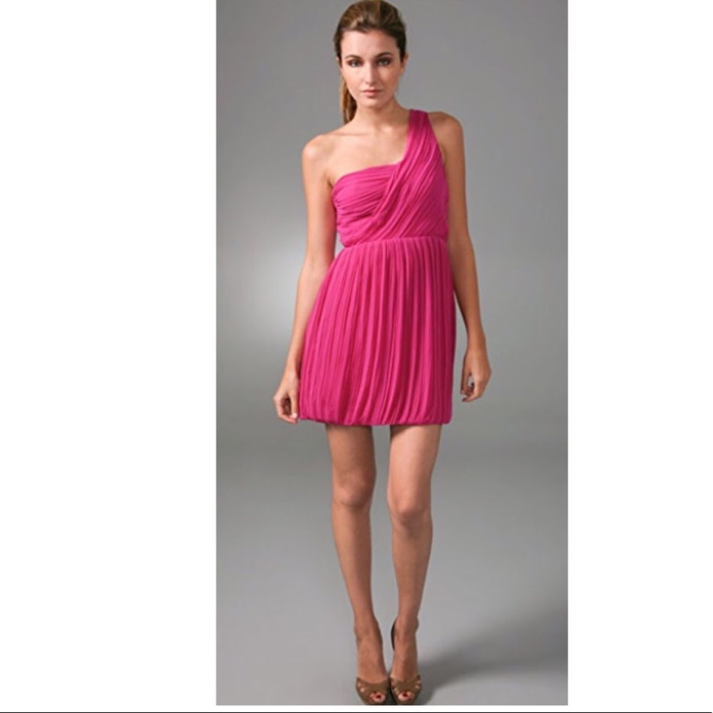 Theory Taliana One Shoulder Mini Dress